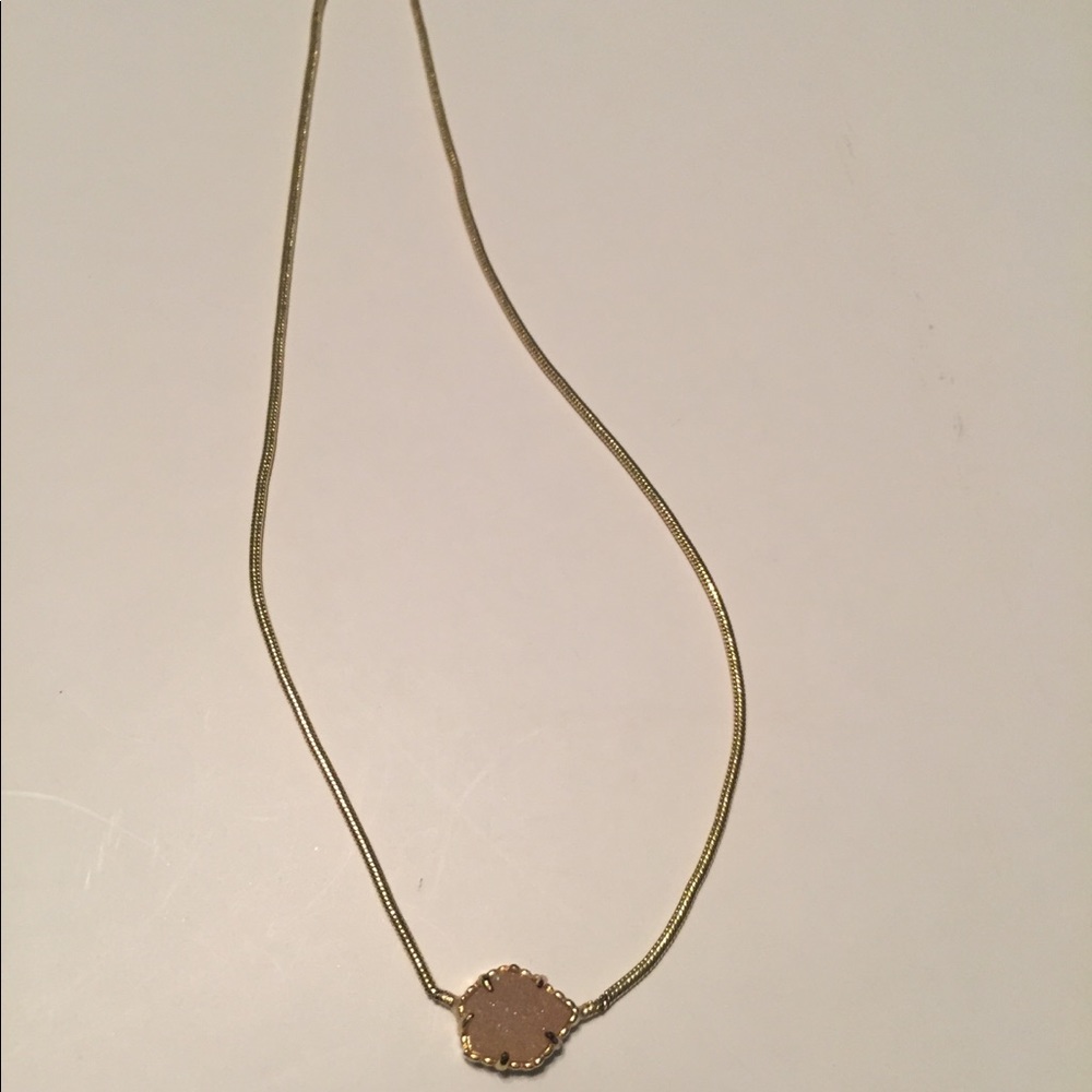 Kendra Scott Tess Pendant Necklace in Drusy